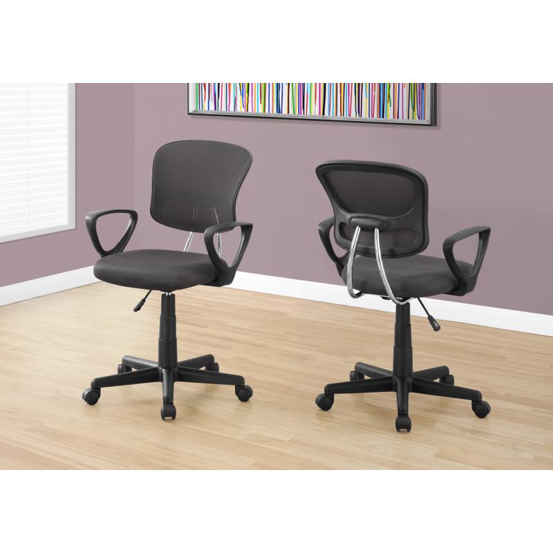 I-7262 Juvenile Office Chair (Grey) - Optimum Plus