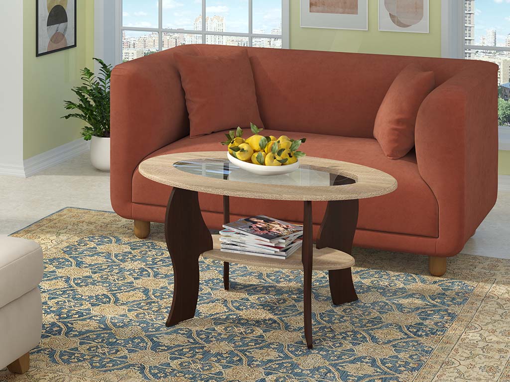 Coffee table Magnolia (brown) - Optimum Plus