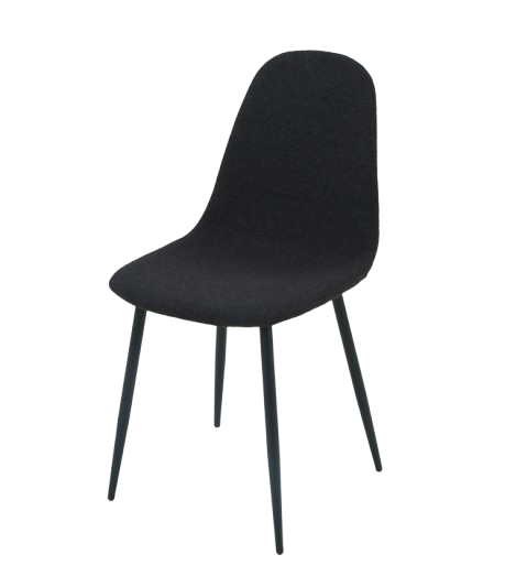 Chairs Mila S-409 (black) 2pcs - Optimum Plus