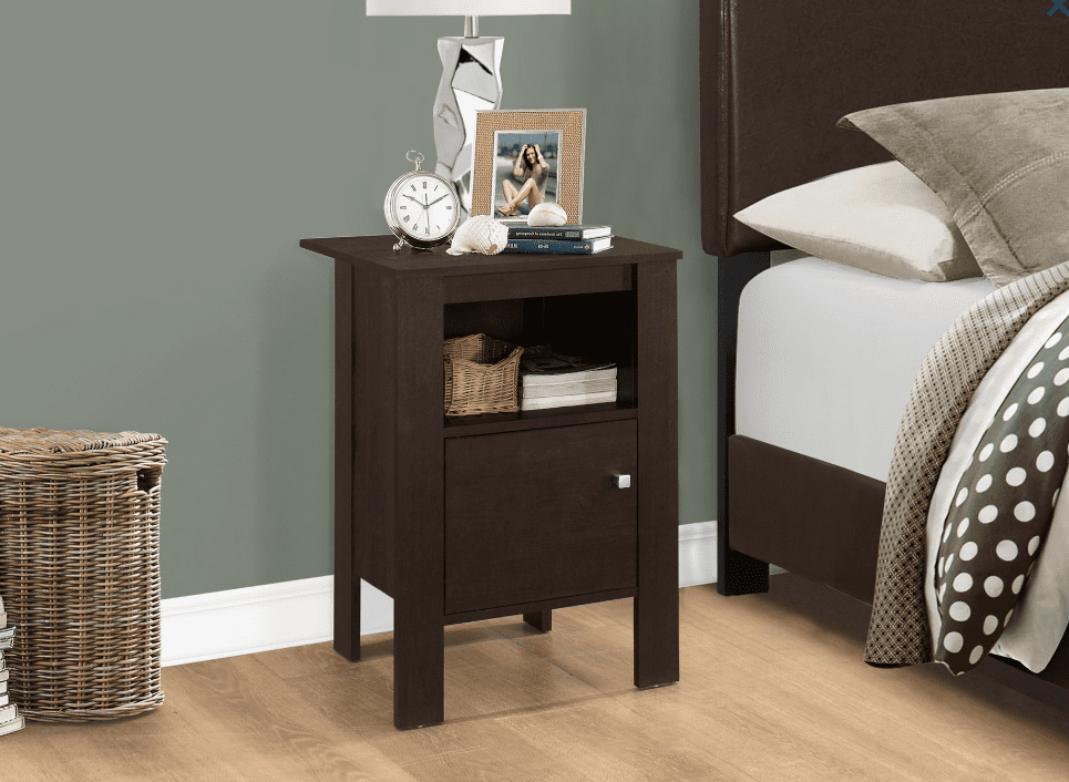 I-2135 Accent Table with storage (cappuccino) - Optimum Plus