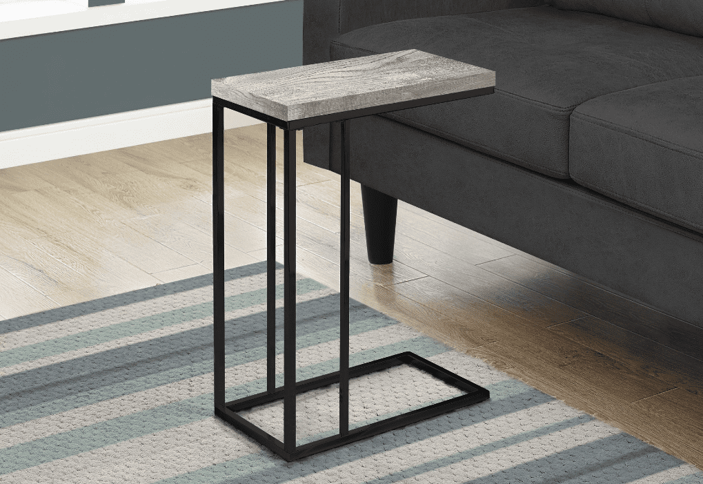 I-3404 Accent Table (gray/metal black) (promo!) - Optimum Plus