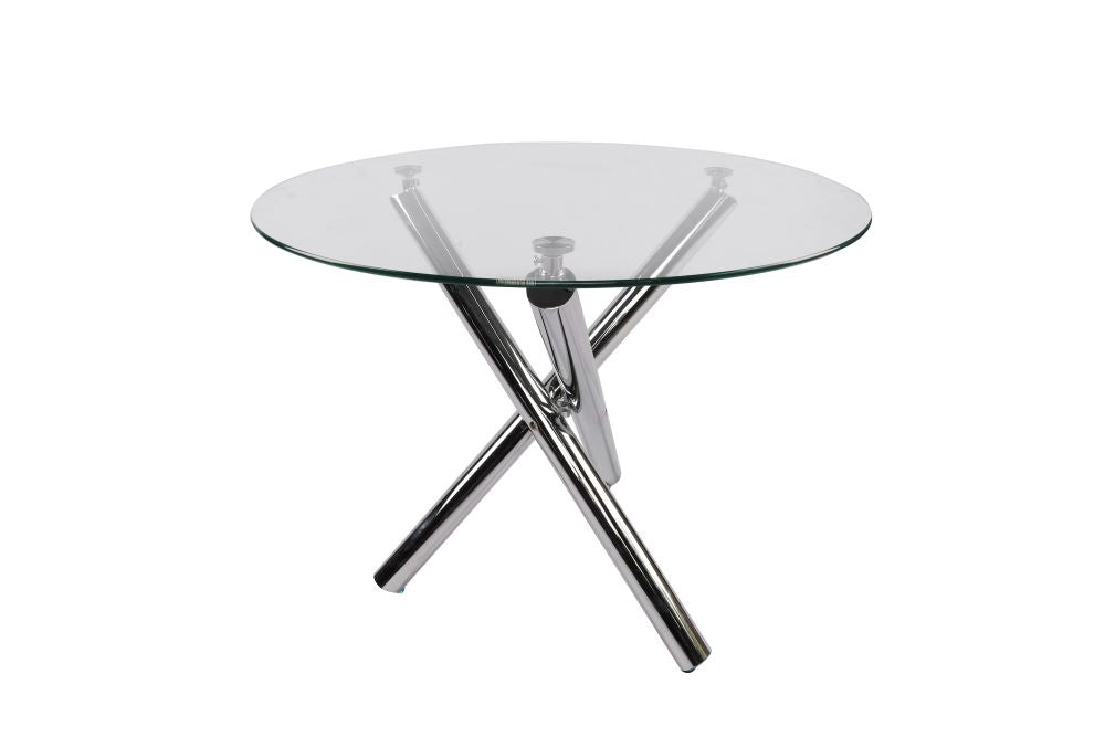 Table S-158L (glass/chrome legs) - Optimum Plus
