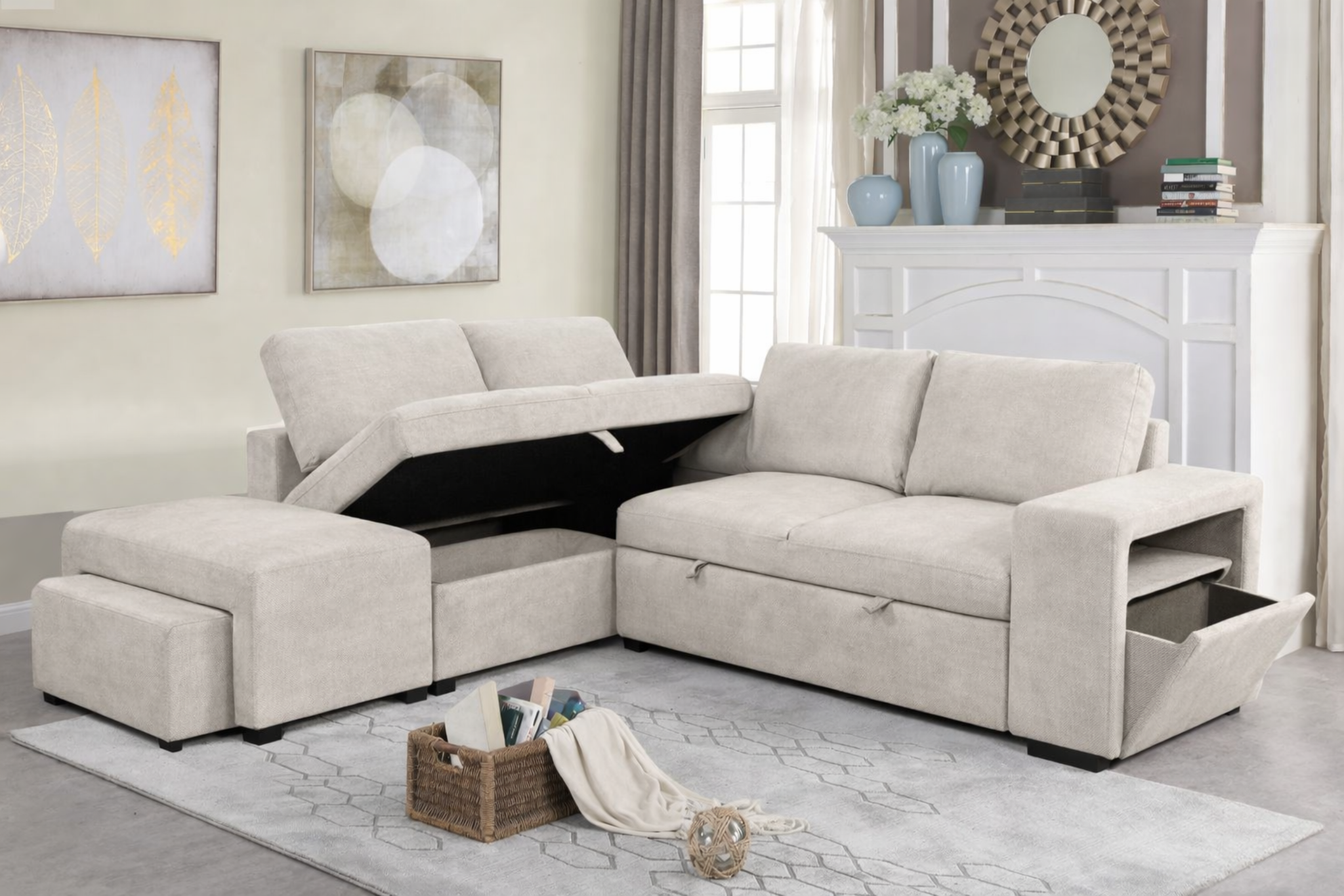 Melissa sleeper sofa LHF