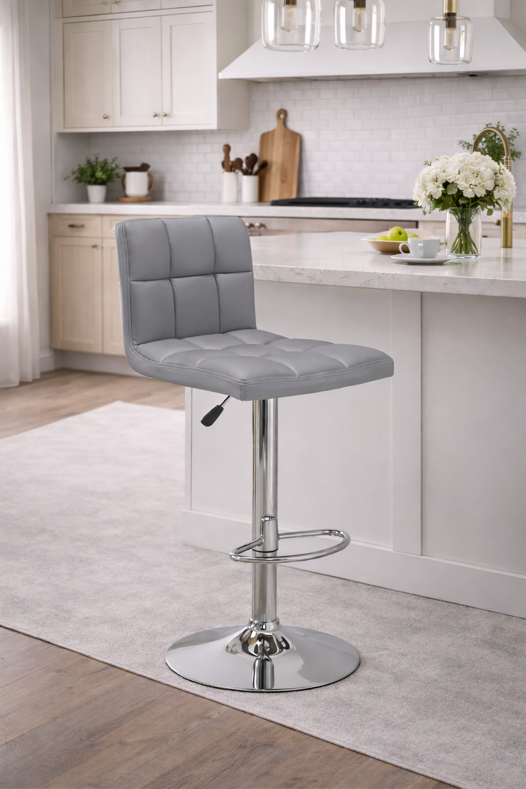 ST-139 Tabouret de bar (Gris) 2pcs.