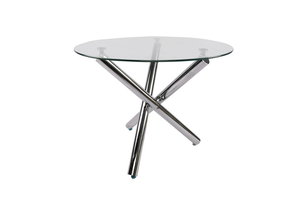 Table S-158L (glass/chrome legs) - Optimum Plus