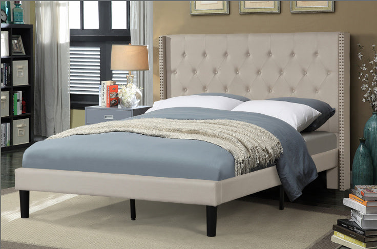 TS-2352B Bed 78" (Beige) - Optimum Plus