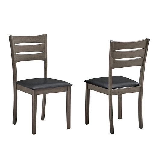 Ensemble de salle à manger 5 pièces T-1050 / C-1053 (gris)