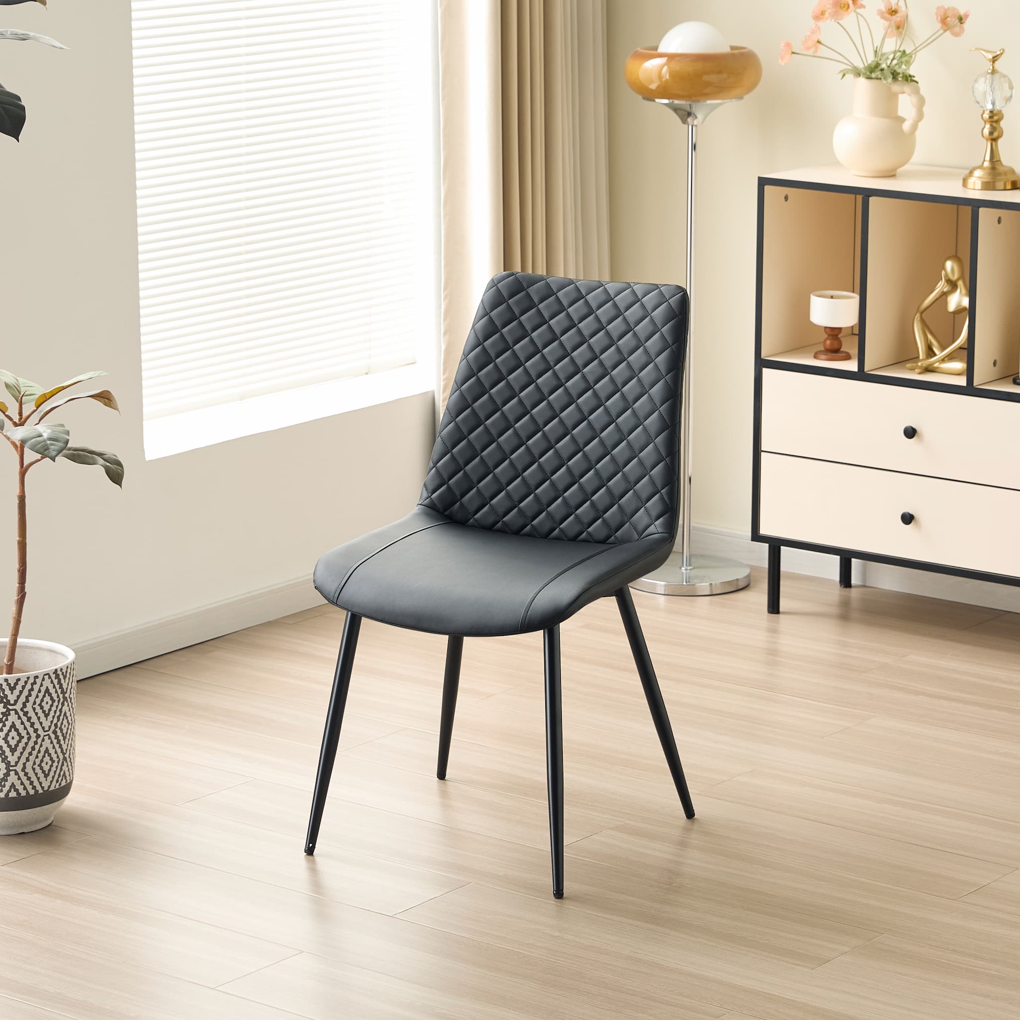 Chaises S-2199 B (noires) 2 pièces