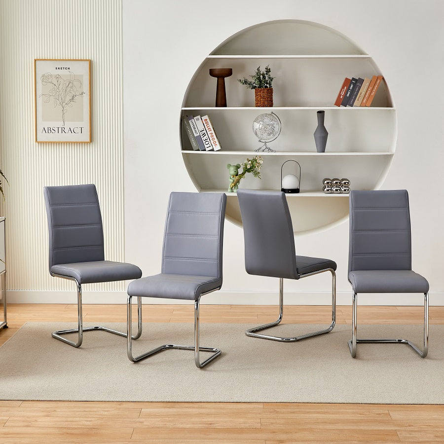 Chaises S-2159 (gris) 4pcs