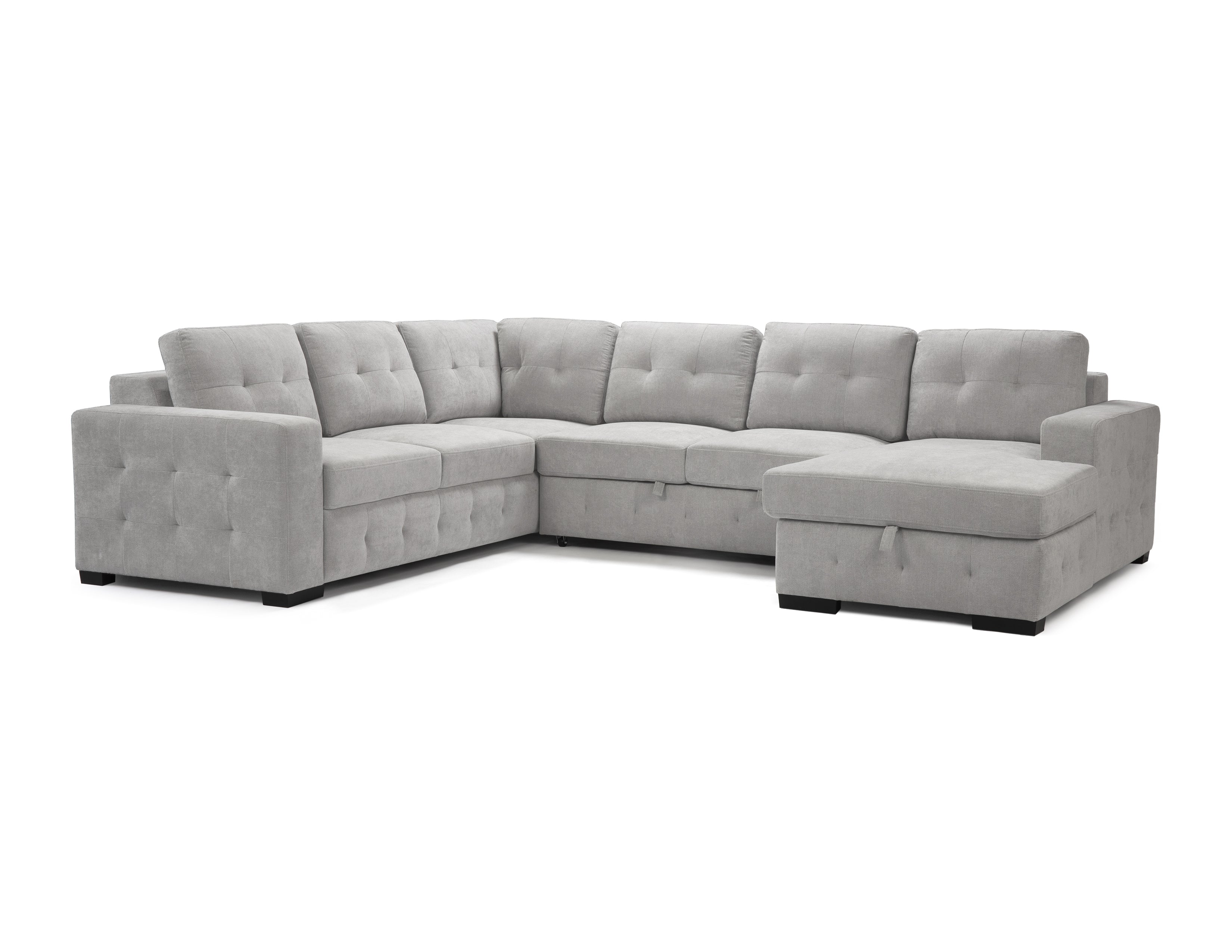 Canapé d'angle Bobby (Gris)