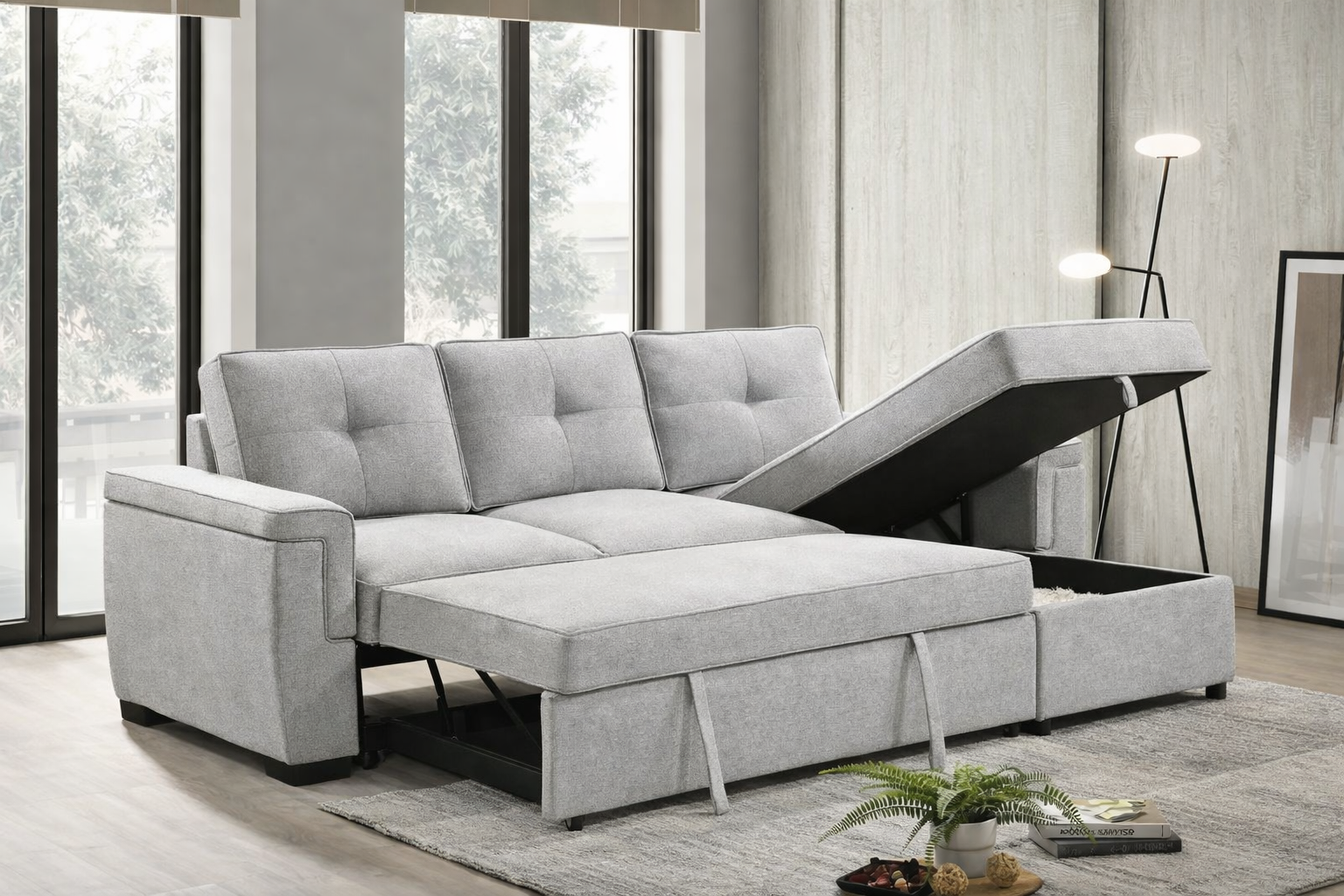 Canapé convertible réversible Alice