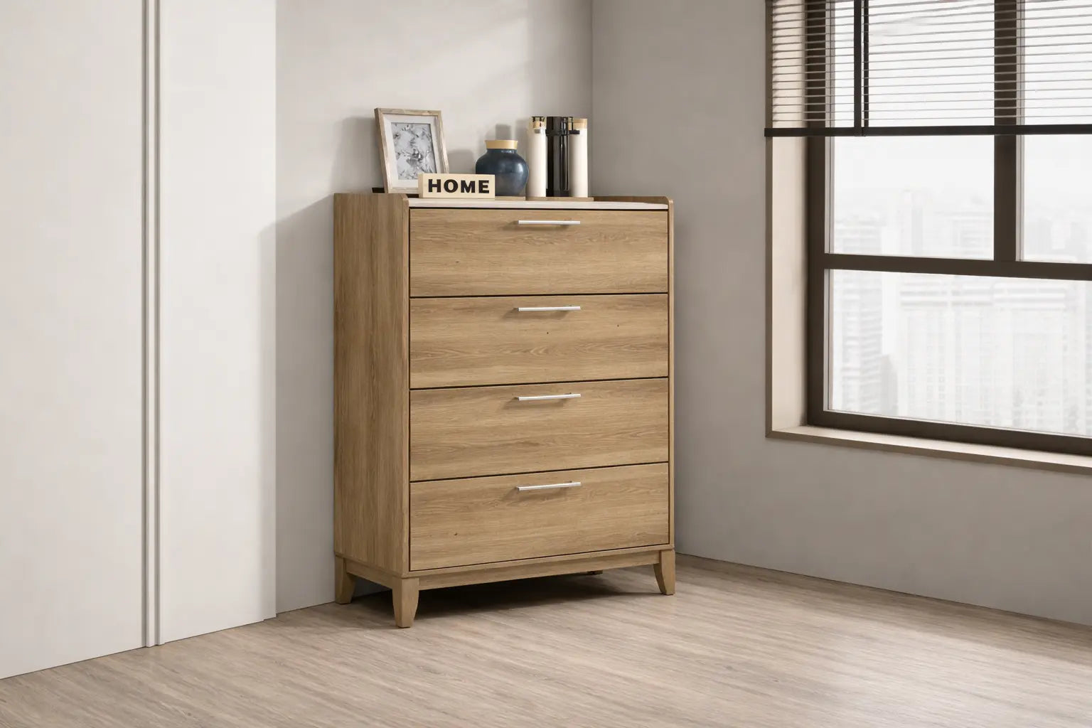 Commode Charlotte (marron)
