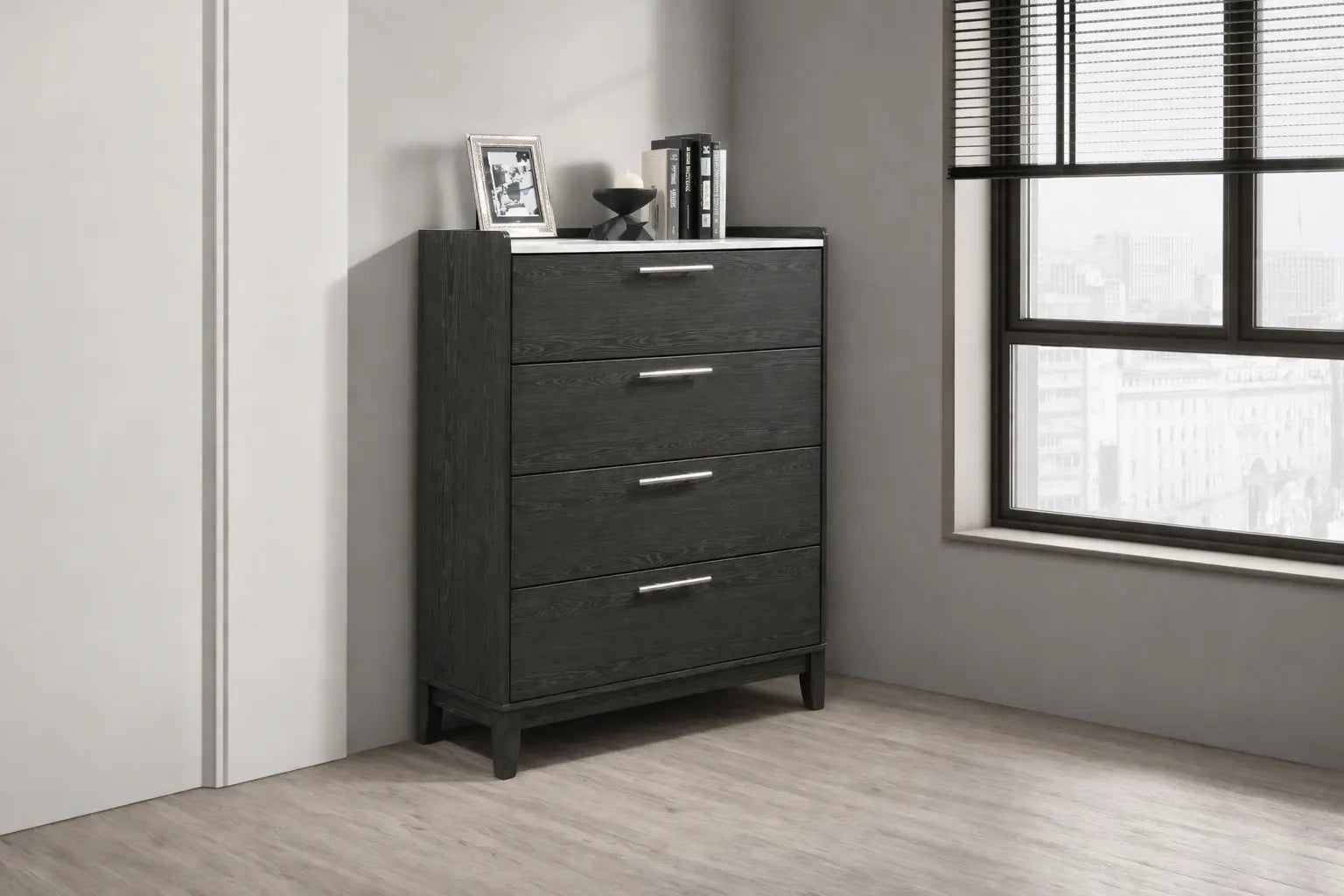 Commode Charlotte (Grise)