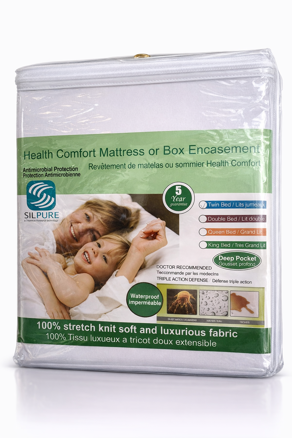 Protège-matelas Queen 60" (imperméable) 