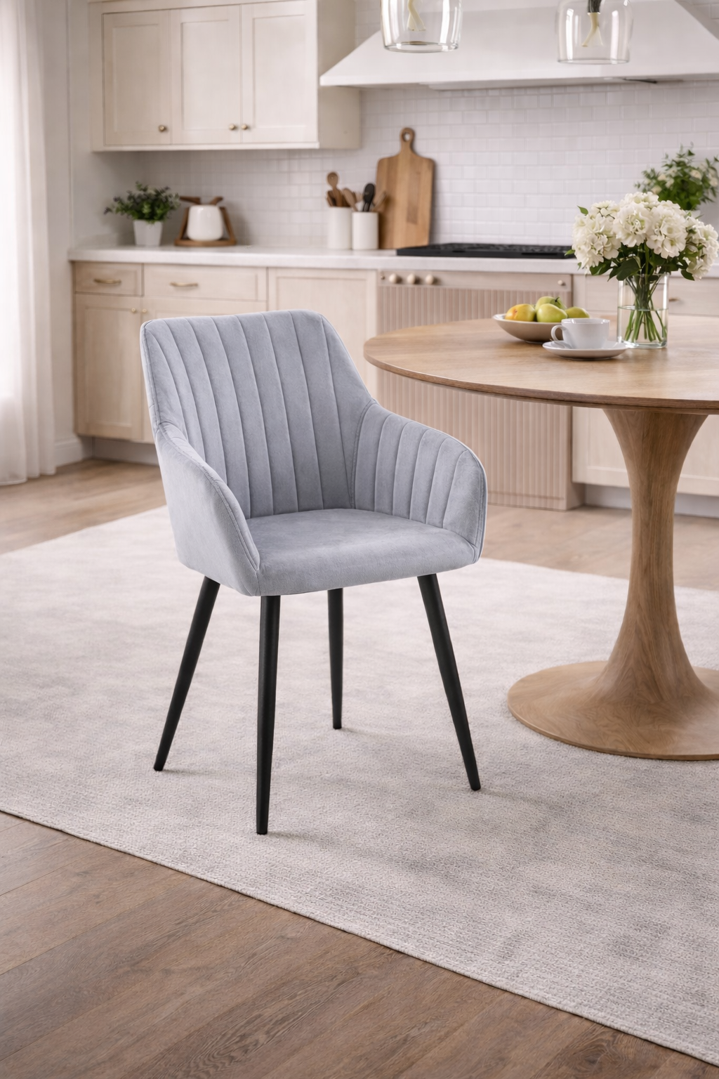 Chaises S-0460 (grises) 2 pièces