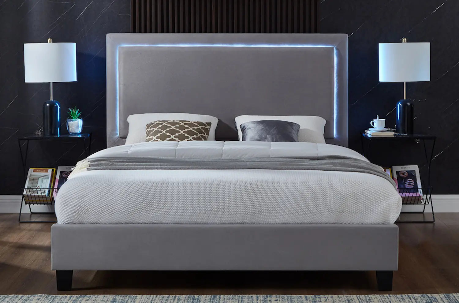 TS-2365 Bed (Grey) - Optimum Plus