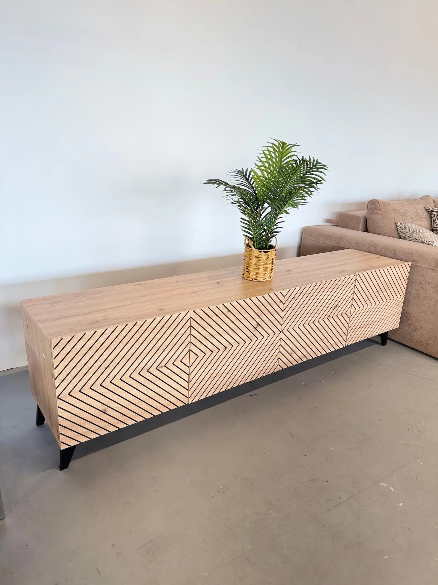 Meuble TV HOLLY 79" (bois MDF)
