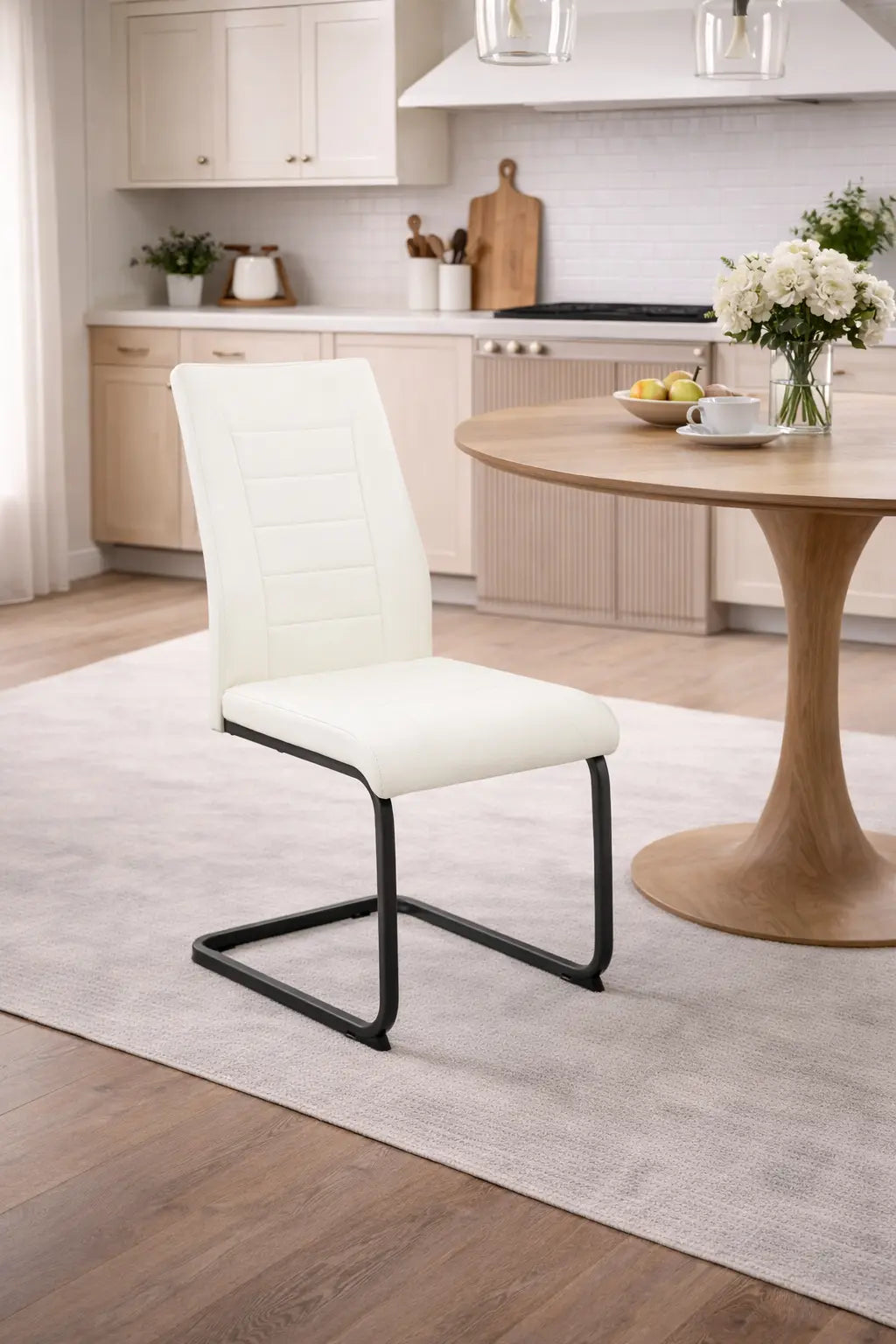 Chaises S-0454 W (blanc) 2pcs