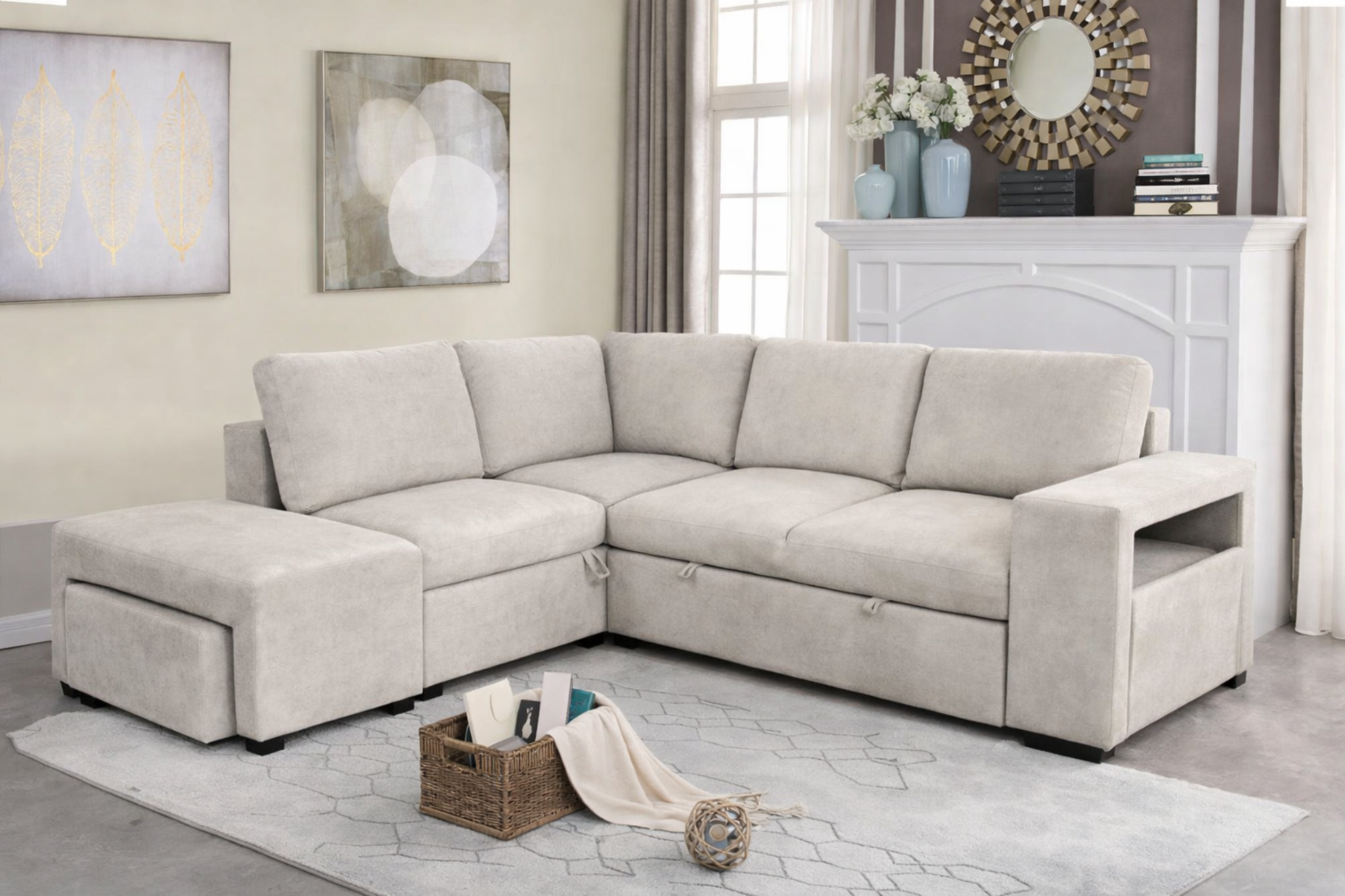 Melissa sleeper sofa LHF