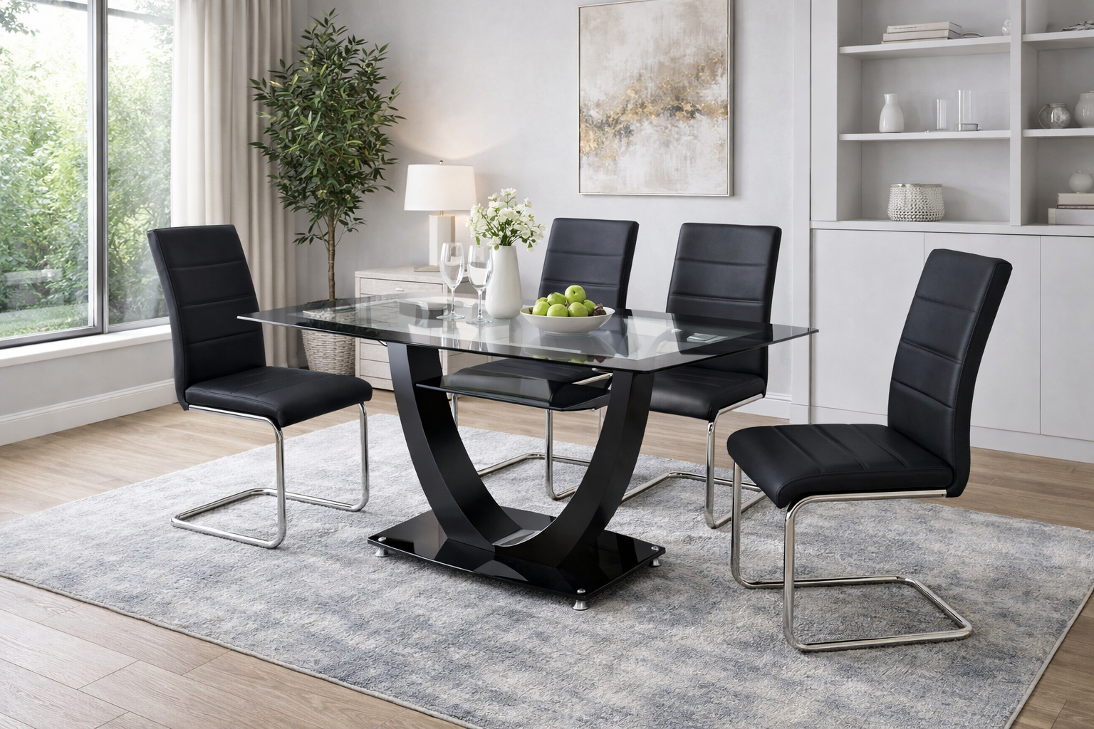 T-5067/S-2159BK Ensemble de cuisine 5 pièces 