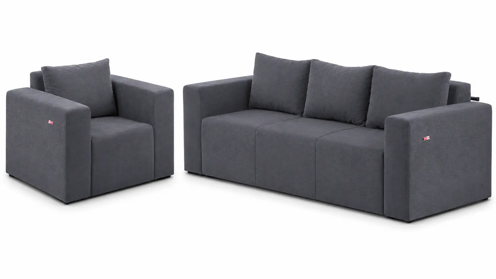 Ensemble Teodor 2pcs (gris)