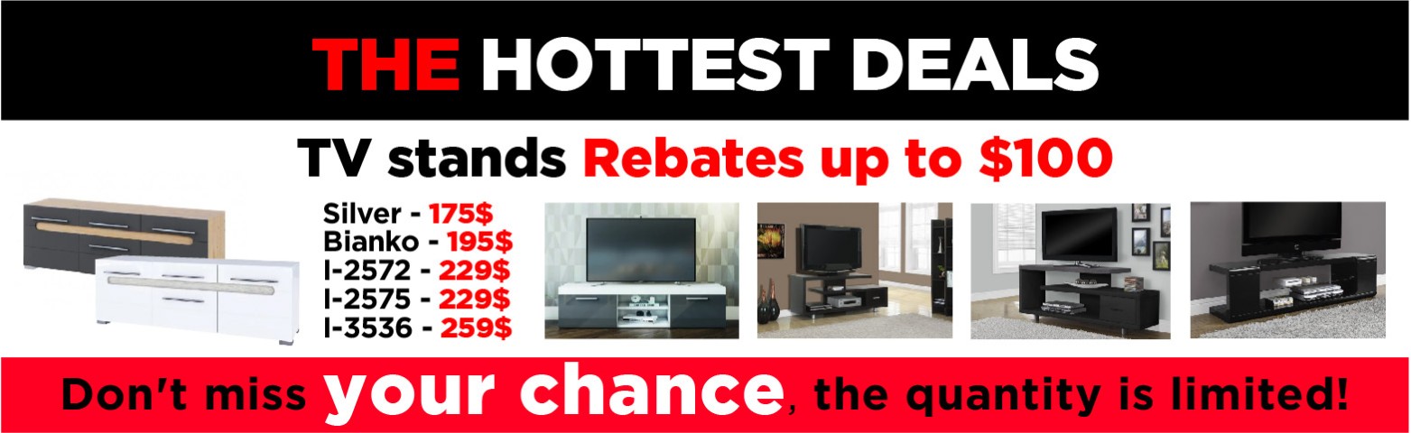 Tv stands promo