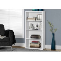 I-7059 Bookcase - 48 "H / white with adjustable shelves