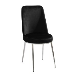 Chair Gold 6pcs (black)