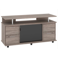 TV Stand MONTANA 47"L  with 4 storage drawers (truffle)