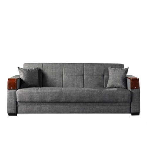 Nisa Sofa bed (grey/fabric)