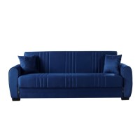 Pelin Sofa bed (blue/velour)