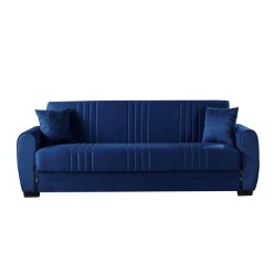 Pelin Sofa bed (blue/velour)