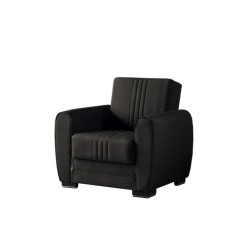 Pelin Chair (black/fabric)