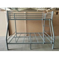 SS-3018 Metal Bunk Bed (Silver)