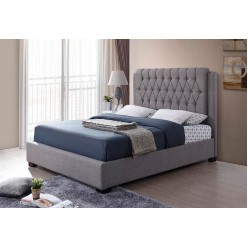 IF-196 Bed 78" (Grey Fabric)