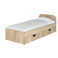 Bed 39" Sonia  without drawers (sonoma)