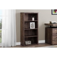 I-7404 Bookcase 48 "H with adjustable shelves (brown)