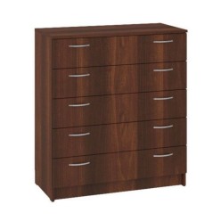 Dresser К-5 with 5 drawers (dark brown)