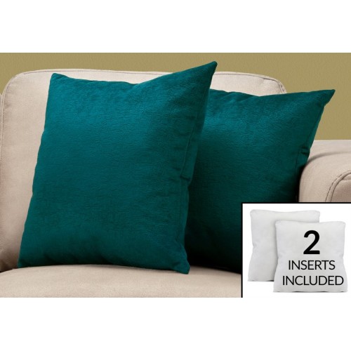 I-9281 set of 2 cushions (emerald green) 
