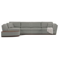 Softi canapé-lit d'angle (alabama gris)