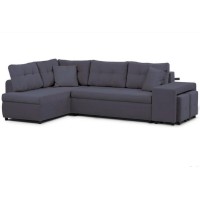 Adam-I Reversible sectional sofa-bed (anthracite)