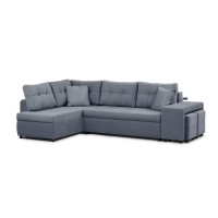 Adam-I sectional sofa-bed (grey)
