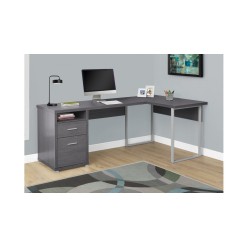 I-7257 Computer desk 80"L (grey)